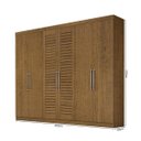 Ver imagem 4 de Guarda-Roupa Tebarrot Malva 6 Portas Carvalho