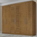 Ver imagem 2 de Guarda-Roupa Tebarrot Malva 6 Portas Carvalho