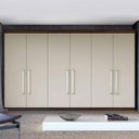 Ver imagem 2 de Guarda-Roupa Grande de Casal 6 Portas Monte Carlo Brauna Off-White