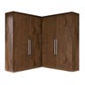 Guarda-Roupa Modulado de Canto 4 Portas Viena Brauna - 1
