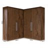 Guarda-Roupa Modulado de Canto 4 Portas Viena Brauna - 4