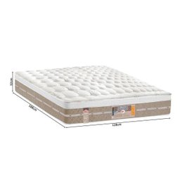 Colchão Viúva Castor Pocket Silver Star Air One Face 72x128x188 - 4