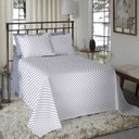 Ver imagem 4 de Jogo de Cama King Size Algodão 180 Fios 4 Pçs Estampa Casual