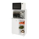 Ver imagem 1 de Balcão Fruteira Forno E Microondas 1 Porta Cr20002 Branco