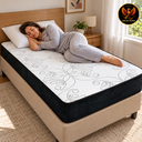 Ver imagem 5 de Colchão Solteiro D28 17cm Espuma Premium Bordado Confortável Resistente