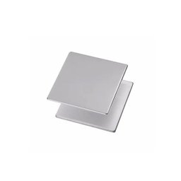 PUXADOR SHADOW 16MM CROMO ESCOVADO - 1