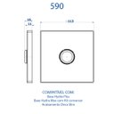 Ver imagem 3 de Acabamento Válvula Descarga Base Deca 590bk Preto Fosco Fani