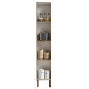 Ver imagem 2 de Armário Paneleiro 100% Mdf 1 Porta 35cm Essencia Frise 1053 Genialflex