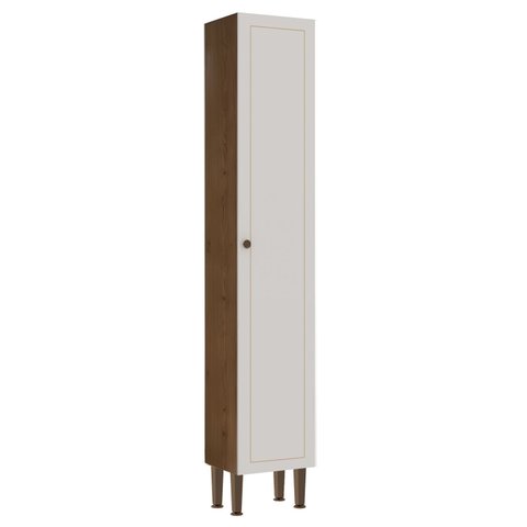 Armário Paneleiro 100% Mdf 1 Porta 35cm Essencia Frise 1053 Genialflex