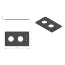 Ver imagem 2 de Vidro Preto para Cooktop 2 Bocas Nardelli