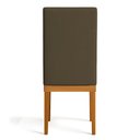 Ver imagem 4 de Kit 4 Cadeiras de Jantar Brisa Linho Base de Madeira - Pallazio