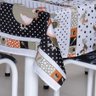Toalha de Mesa 12 Cadeiras 4,50 X 1,40 Mesa Posta Cozinha Sala de Jantar Oxford Estampada:galo Cozin - 2