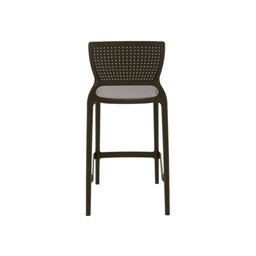 Cadeira Plastica Monobloco Safira Marrom Bar e Residencia Tramontina - 5