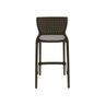 Cadeira Plastica Monobloco Safira Marrom Bar e Residencia Tramontina - 5