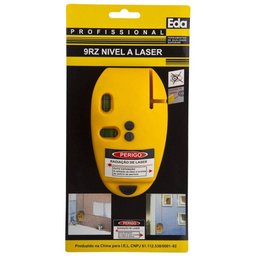 Nível A LASER Com Feixe Horizontal E Vertical 2 Pilhas Aaa Amarelo Eda - 2