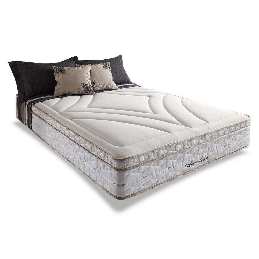 Colchão Casal Herval Herval Molas Maxspring American 138x188x33