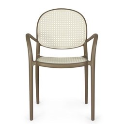 Kit 2 Cadeiras de Jantar Roma com Braço para Sala e Cozinha - 5