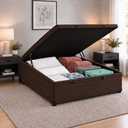 Ver imagem 3 de Cama Box Baú Airtech Viuvo Colchão de Molas Ensacadas Ortobom 128x188x60cm