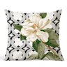 Almofada Gardênia Branco | Quadrado 66 X 66 cm - 1