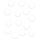 Ver imagem 2 de Adesivo para Piso Banheiro Antiderrapante Bolas Brancas 14un