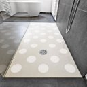 Ver imagem 1 de Adesivo para Piso Banheiro Antiderrapante Bolas Brancas 14un