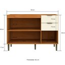 Ver imagem 4 de Balcão 120 Cm 3 Portas 2 Gavetas Ibiza 4307 Casamia
