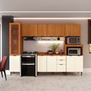 Ver imagem 7 de Balcão 120 Cm 3 Portas 2 Gavetas Ibiza 4307 Casamia