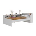 Ver imagem 4 de Cama Solteiro com Nicho 220x80cm Aria Branco