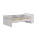 Ver imagem 5 de Cama Solteiro com Nicho 220x80cm Aria Branco