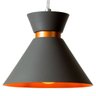 Lustre Pendente Mini Berlim Cinza para Garagem - 2
