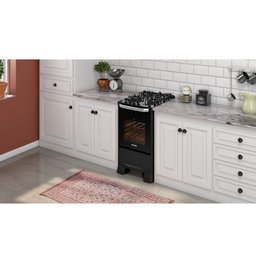 Fogão de Piso Suggar 4 Bocas Mesa de Vidro Best Grill Preto – 220 Volts - 8