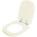 Ver imagem 2 de Assento Sanitário Poliester Dona Beja Marfim (Bege Claro) para vaso Santa Clara