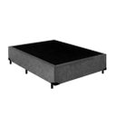 Ver imagem 3 de Cama Box Casal Suede Premium Santo Box 40x138x188:cinza