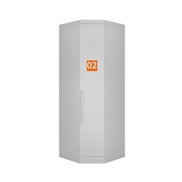 Guarda-roupa Modulado de Casal Safira 001 em Mdf com 9 Portas e 6 Gavetas Clic Móveis - 9