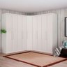 Guarda-roupa Modulado de Casal Safira 001 em Mdf com 9 Portas e 6 Gavetas Clic Móveis - 1