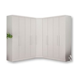 Guarda-roupa Modulado de Casal Safira 001 em Mdf com 9 Portas e 6 Gavetas Clic Móveis - 2