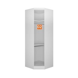 Guarda-roupa Modulado de Casal Safira 001 em Mdf com 9 Portas e 6 Gavetas Clic Móveis - 10