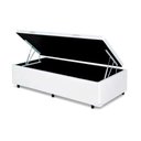 Ver imagem 1 de Cama Box Baú Solteiro 88 - Branco