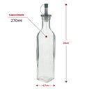 Ver imagem 3 de Kit 24 Garrafas de Vidro Bico Dosador Tampa 270ml Azeite Vin