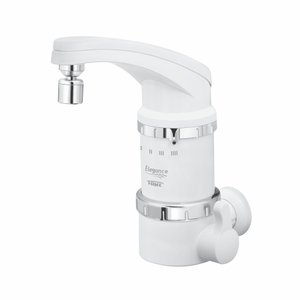 Torneira Elétrica Elegance Branco Parede 4t Quente Fria Fame:127v 4800w