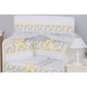 Kit para Mini Berço 100% algodão Losango Amarelo - 1