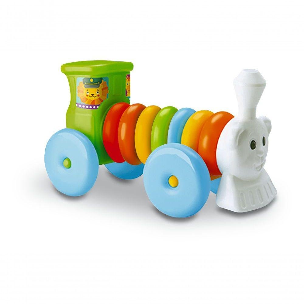 Brinquedo Infantil Educativo Trenzinho Montar e Desmontar | MadeiraMadeira