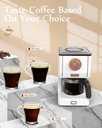 Ver imagem 4 de Amaste Cafeteira, Cafeteira de Vidro Estilo Retrô de 740 Ml