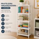 Ver imagem 7 de Prateleira Organizadora 5 Andares Plástico PP 34cm Cinza