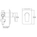 Ver imagem 2 de Acabamento para Chuveiro Monocomando Taut T74039BR-4-Cp Cromado Kohler Brasil