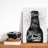 Placa Decorativa Frase Boteco Garrafa 20x30cm - 2