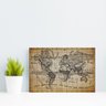 Placa Decorativa Vintage Mapa Antigo Meridional 20x30cm - 2