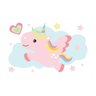 Placa Decorativa MDF Infantil Unicornio Nuvem 30x40cm - 2