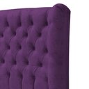 Ver imagem 3 de Cabeceira Queen Everest P02 160cm para Cama Box Suede Roxo