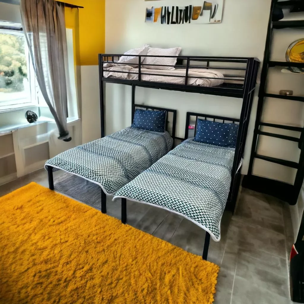 Beliche com 3 Camas de Solteiro - Max:amarelo - 3